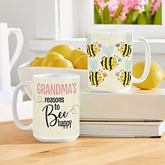 Reasons to Bee Happy Mug